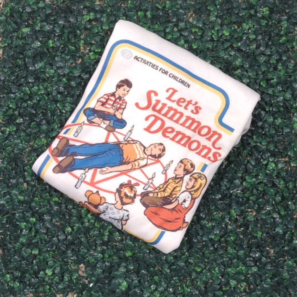 Funny Let’s Summon Demons white hoodie